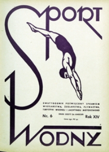 Sport Wodny, 1938, nr 6