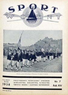 Sport Wodny, 1938, nr 7