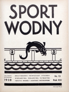 Sport Wodny, 1938, nr 13