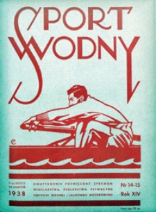 Sport Wodny, 1938, nr 14