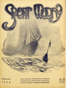 Sport Wodny, 1938, nr 22