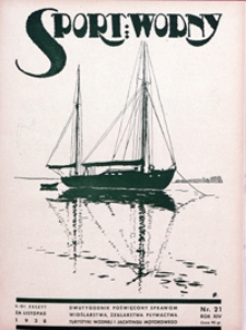 Sport Wodny, 1938, nr 21