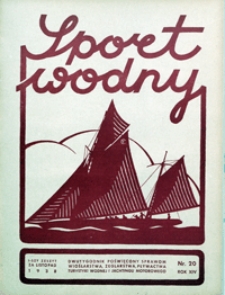 Sport Wodny, 1938, nr 20