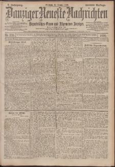 Danziger Neueste Nachrichten : unparteiisches Organ und allgemeiner Anzeiger 239/1898