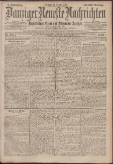 Danziger Neueste Nachrichten : unparteiisches Organ und allgemeiner Anzeiger 239/1898