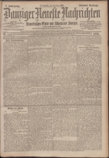 Danziger Neueste Nachrichten : unparteiisches Organ und allgemeiner Anzeiger 242/1898