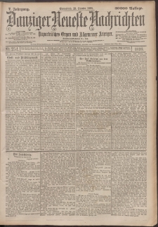 Danziger Neueste Nachrichten : unparteiisches Organ und allgemeiner Anzeiger 254/1898