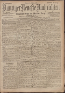 Danziger Neueste Nachrichten : unparteiisches Organ und allgemeiner Anzeiger 256/1898