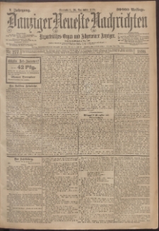 Danziger Neueste Nachrichten : unparteiisches Organ und allgemeiner Anzeiger 277/1898