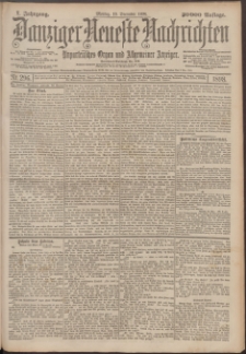 Danziger Neueste Nachrichten : unparteiisches Organ und allgemeiner Anzeiger 296/1898