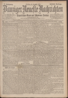 Danziger Neueste Nachrichten : unparteiisches Organ und allgemeiner Anzeiger 297/1898