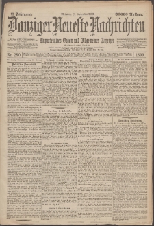 Danziger Neueste Nachrichten : unparteiisches Organ und allgemeiner Anzeiger 280/1899