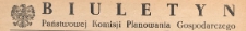 Biuletyn Państwowej Komisji Planowania Gospodarczego, 1950.04.15 nr 6