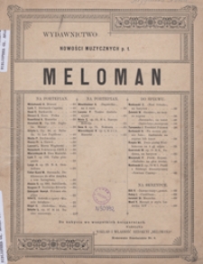 Narcyz : Melodja As-dur : op. 13 No 4 : na fortepian