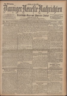 Danziger Neueste Nachrichten : unparteiisches Organ und allgemeiner Anzeiger 104/1900