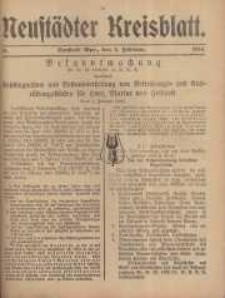 Neustadter Kreis - Blatt, nr.14, 1916
