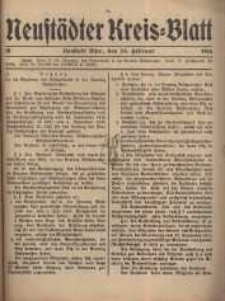 Neustadter Kreis - Blatt, nr.19, 1916