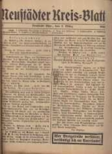 Neustadter Kreis - Blatt, nr.21, 1916