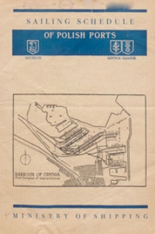Sailing Schedule of Polish Ports, 1949.09.01-10.10